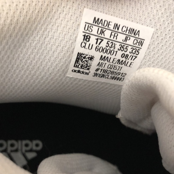 ADIDAS MIAMI HURRICANES TEAM-ISSUES WHITE & GREEN RUNNING SNEAKERS MENS SIZE 18 - Picture 6 of 16